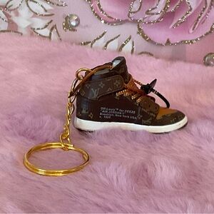 Brown Shoe Keychain